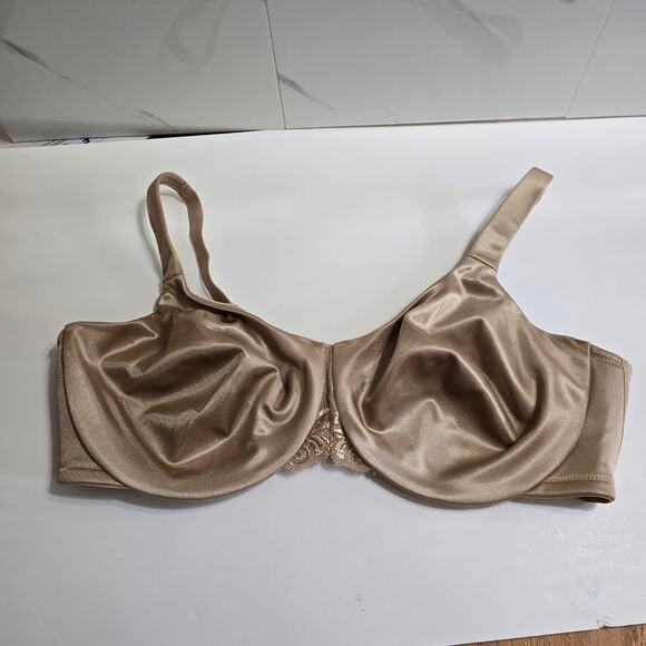 Soma Sensuous Sides 3 Inch Minimizer Bra Nude NWOT Size 44DD 44E - Picture 1 of 8